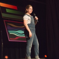 3e place : Audréanne Sarrazin (humour) Dans la catégorie 5 à 12 ans