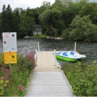 Photo : Jacinthe Laliberté Un accès facile pour une promenade agréable pour toute personne qui se présentait au parc Irénée-Benoit.