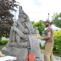 L’insecte de Jonathan «Jobi» Bouchard – Photo : Michel Fortier