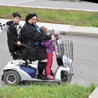 Josée Desnoyers voit aux urgences! – Photo : Michel Fortier
